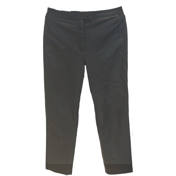 Club Monaco Black Leather Pants - Picture 1 of 7